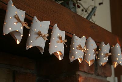 decorazione natale rotoli di carta igienica 10