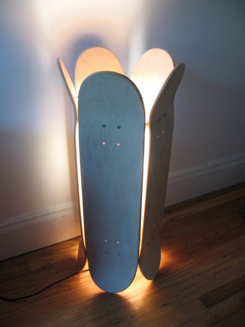 Riciclo creativo Skateboard