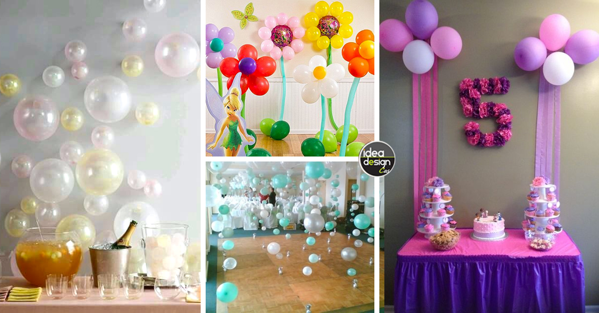 Set Decorazione Compleanno: Palloncini, Topper Per Torta, Festone E Vortici Streamers - Tema Compleanno - 4