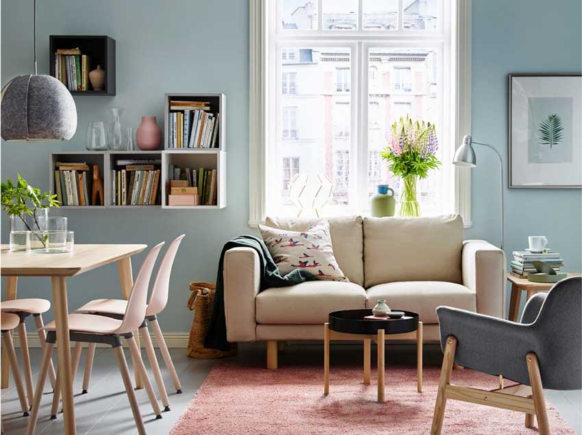 Arredare Il Soggiorno Da Ikea 24 Bellissimi Soggiorni Catalogo 19