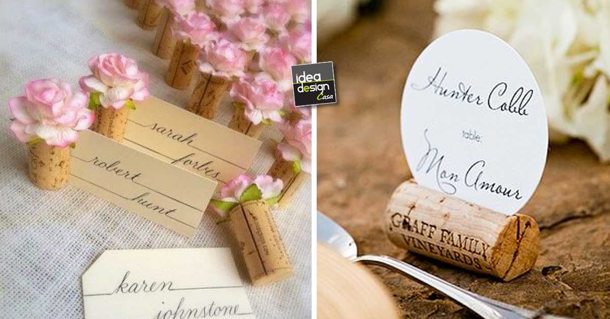 Segnaposto Natalizi Matrimonio.Segnaposti Tappi Di Sughero Ecco 13 Idee Creative A Cui Ispirarsi