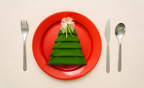 Decorazioni Natalizie Tovaglioli.Tovagliolo A Forma Di Albero Di Natale Guarda Il Video