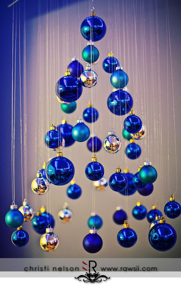 Albero Di Natale Con Palline Verdi Albero con palline di Natale! 18 idee da cui trarre ispirazione...