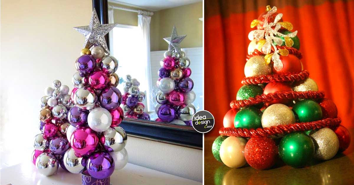 Palline Di Natale Con Foto Tutorial.Albero Con Palline Di Natale 18 Idee Da Cui Trarre Ispirazione