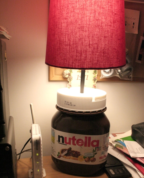 riciclo barattoli nutella