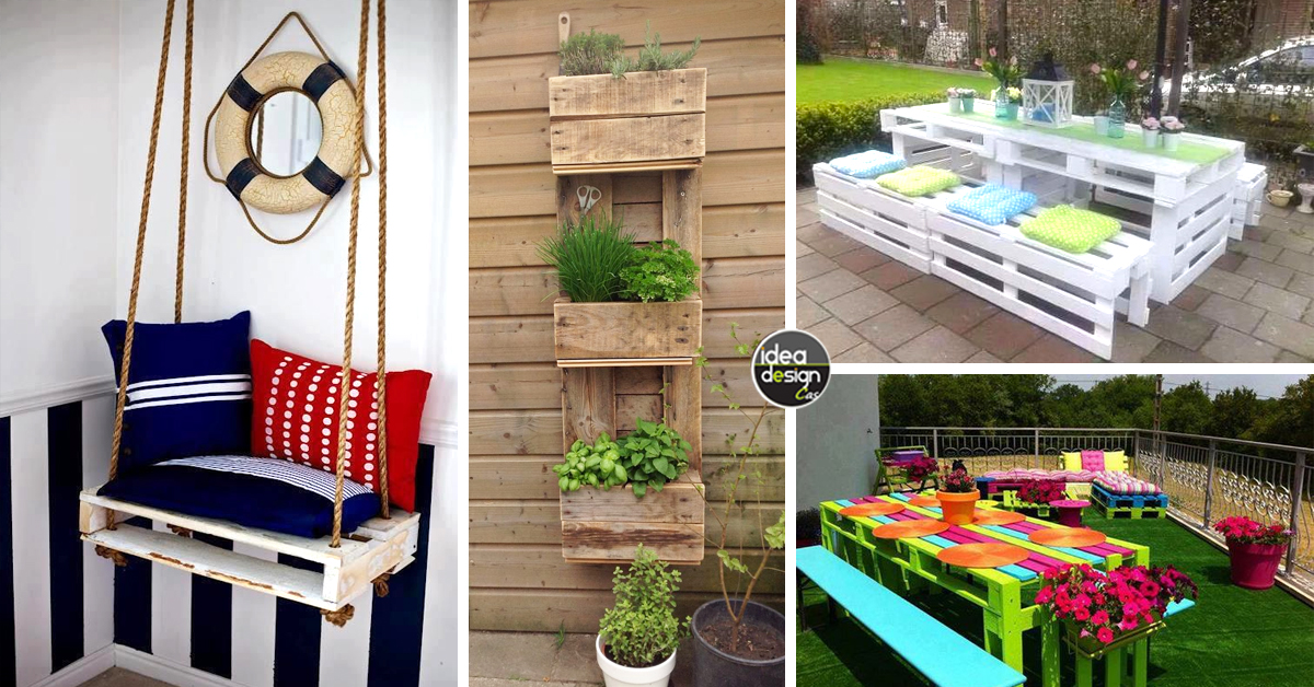 Arredare Il Giardino Con I Pallet Idee Per Un Riciclo Creativo