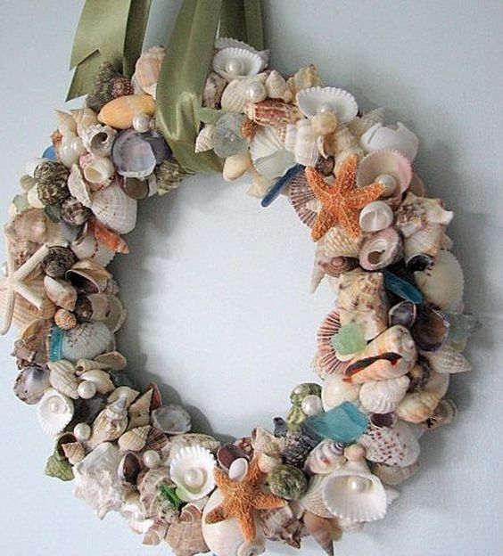 Decorazioni Natalizie Con Conchiglie.Decorare Con Le Conchiglie Ecco 20 Idee Creative