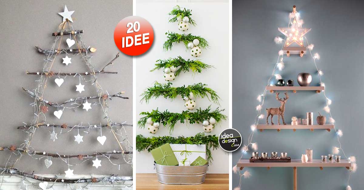 Idee Albero Di Natale 2020.Un Albero Di Natale Alternativo Ecco 20 Bellissime Idee