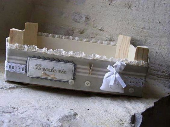 decorare le cassette della frutta