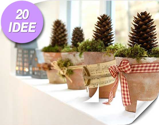 Lavoretti Di Natale Video.Vasi Di Terracotta Decorati Per Natale 20 Idee Tutorial