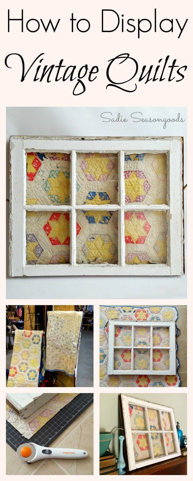 Decoraciones de bricolaje vintage para su hogar - Idea n ° 15