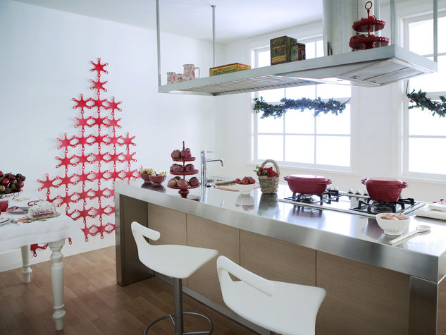 Idee Cucina Per Natale.Una Decorazione Natalizia In Cucina Ecco 20 Idee Per Ispirarvi