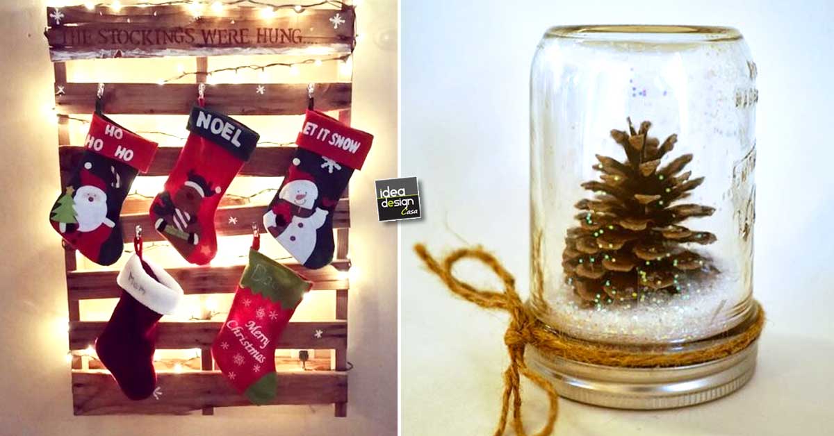 Idee Per Natale.Riciclo Creativo Per Decorare A Natale Ecco 20 Idee Per Ispirarvi