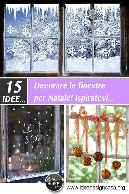 Decorazioni Natalizie Per Finestre.Decorare Le Finestre Per Natale Ecco 15 Idee Bellissime