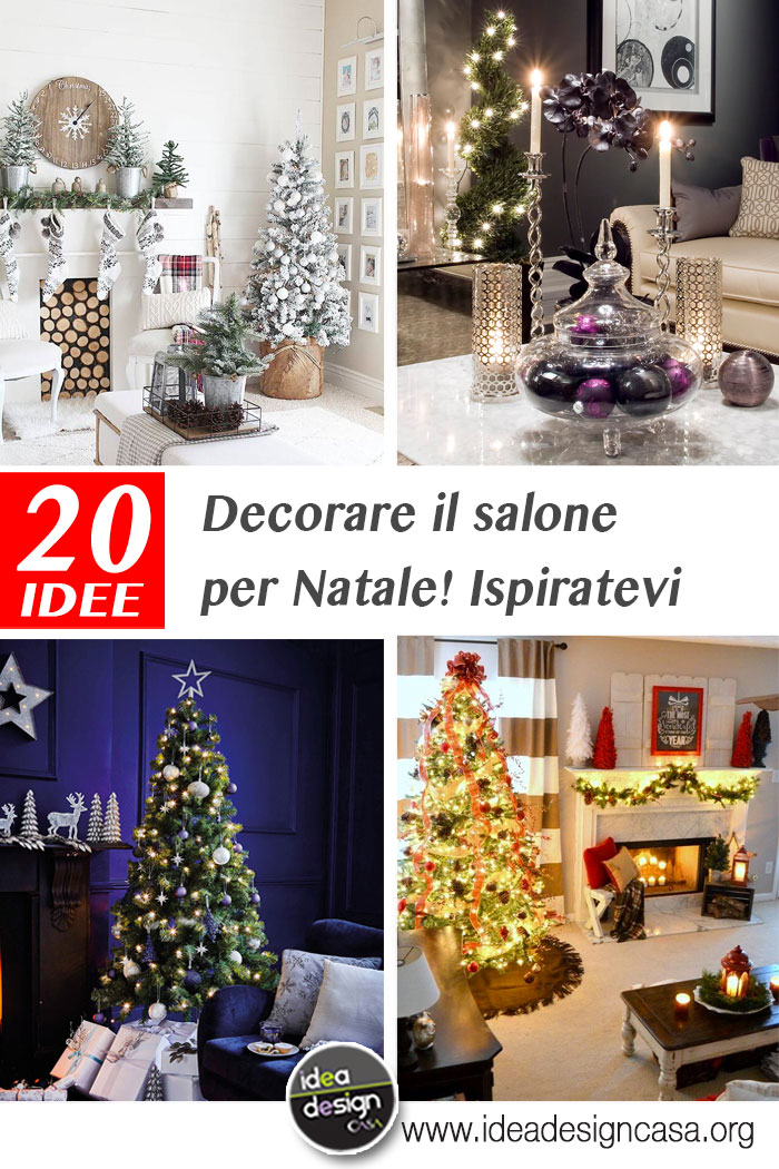 In Natale.Decorare Il Soggiorno Per Natale La Risposta In 20 Bellissime Foto