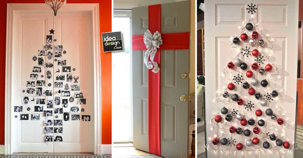 Decorare Le Porte Per Natale Con Fantasia Ecco 11 Idee Per Ispirarvi