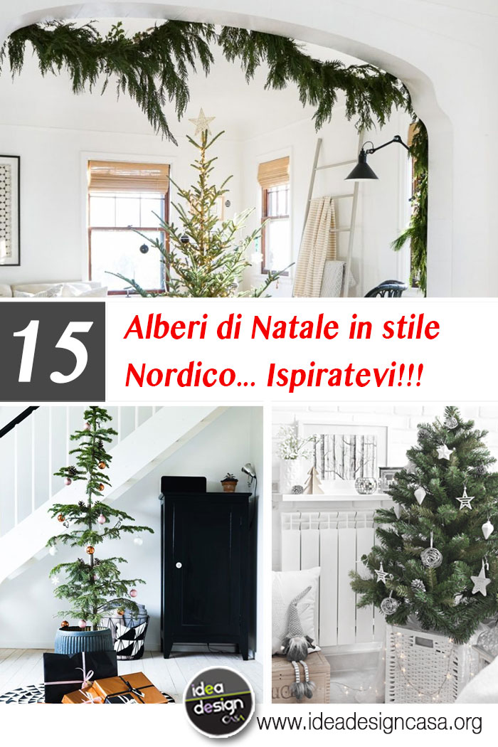 Addobbi Natalizi Stile Nordico.Decorazione Albero Di Natale In Stile Nordico Ecco 15 Esempi Da Seguire