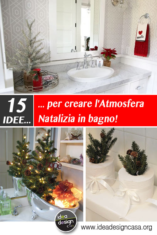 Decorazioni Natalizie X La Casa.Decorare Il Bagno Per Natale Ecco 15 Idee A Cui Ispirarsi