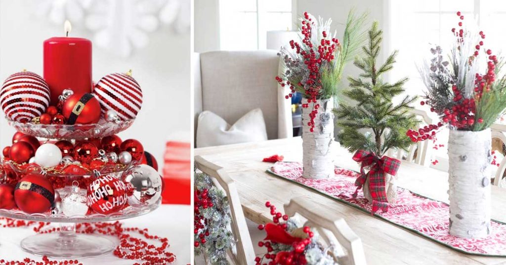 Per Natale.Decorazioni Natalizie In Bianco E Rosso Ecco 18 Idee Per Ispirarvi
