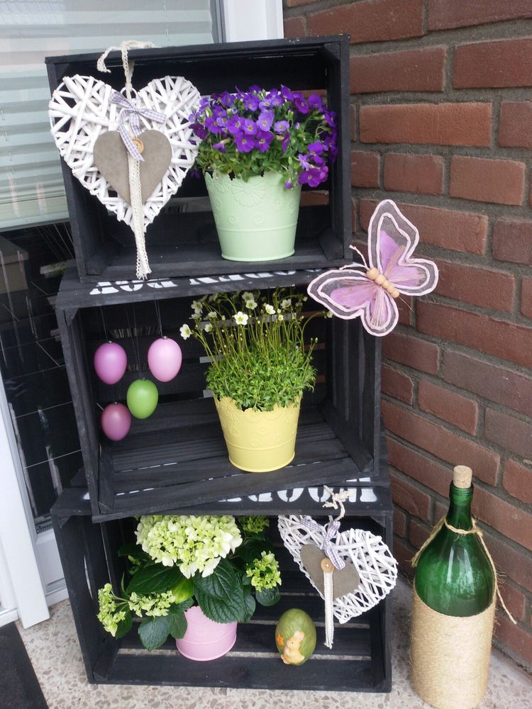 Decorare il portico di casa per Pasqua