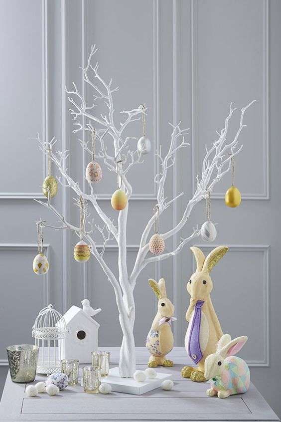 Alberello di pasqua shabby chic