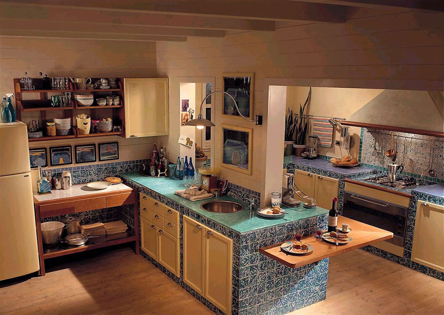 Cucine In Muratura 15 Idee Per Progettare Una Cucina Moderna Rustica Country O Shabby