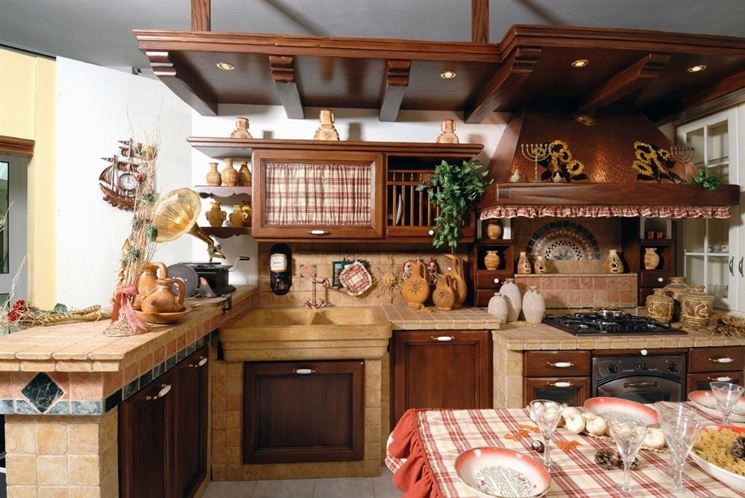 Cucine In Muratura 15 Idee Per Progettare Una Cucina Moderna Rustica Country O Shabby