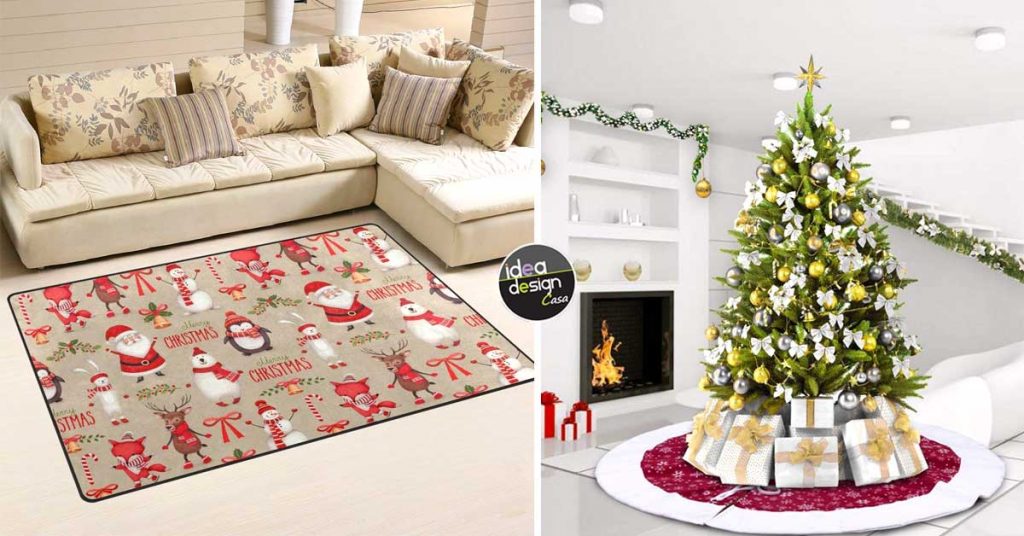 Case Con Decorazioni Natalizie.Un Tappeto Natalizio Per Una Casa Piu Allegra Eccone 20 Tutti Per Voi