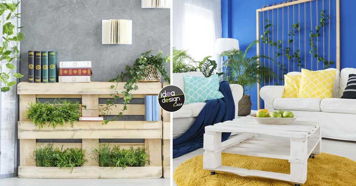 15 Idee Per Arredare Il Soggiorno Con I Pallet Ispiratevi