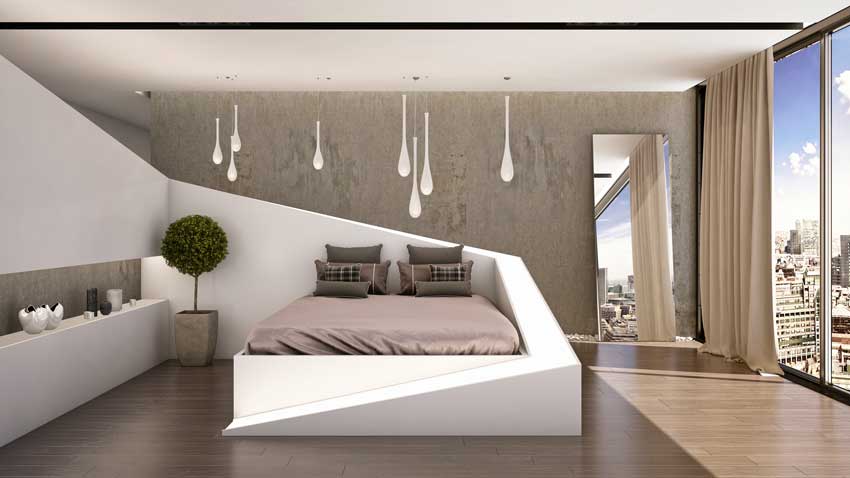 Camere da letto moderne: 70 idee da sogno per una camera ...