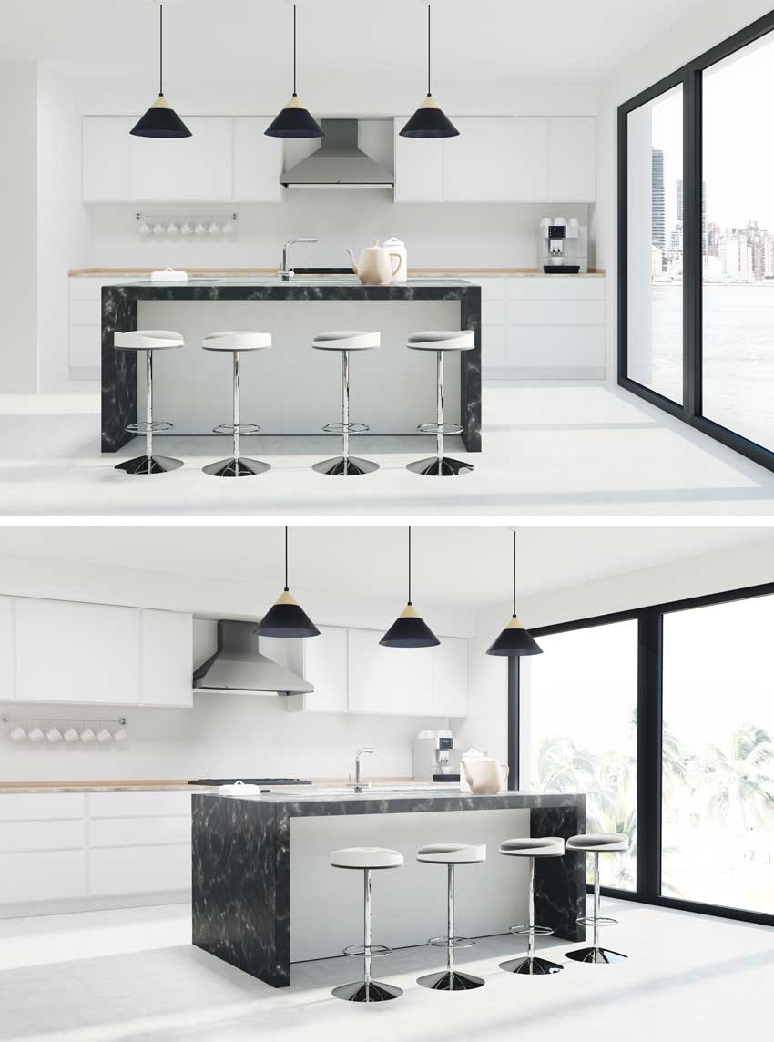 Le Cucine Con Isola E Penisola Moderne 30 Idee Per Una Cucina Perfetta