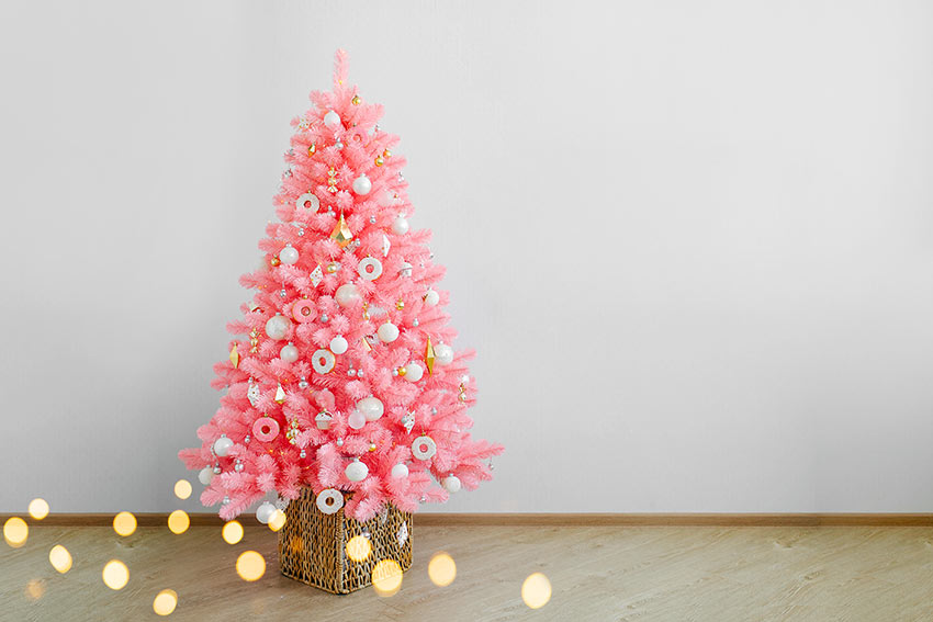 Albero Di Natale Rosa.17 Delicati Addobbi Rosa Per L Albero Di Natale Lasciatevi Incantare