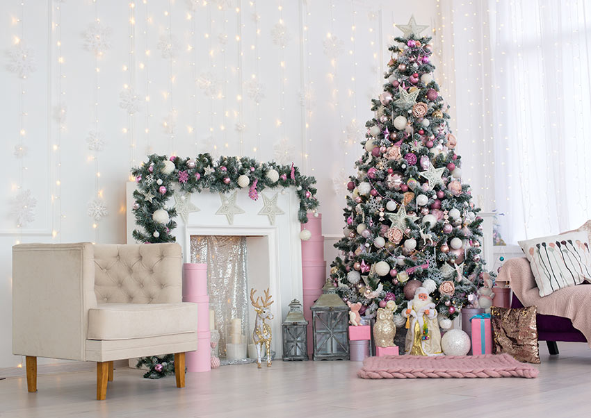 Decorazioni Natalizie Rosa.17 Delicati Addobbi Rosa Per L Albero Di Natale Lasciatevi Incantare