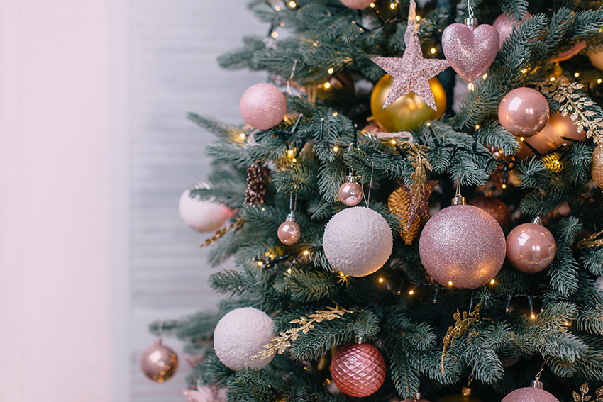 Albero Di Natale Rosso E Rosa.17 Delicati Addobbi Rosa Per L Albero Di Natale Lasciatevi Incantare