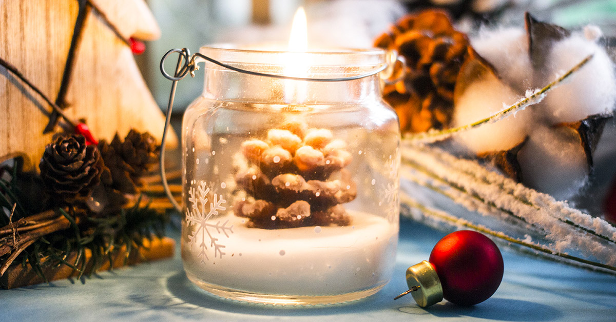 Decorazioni Natalizie Per Barattoli.Decorare Un Vasetto Di Vetro Per Natale 15 Idee Fai Da Te