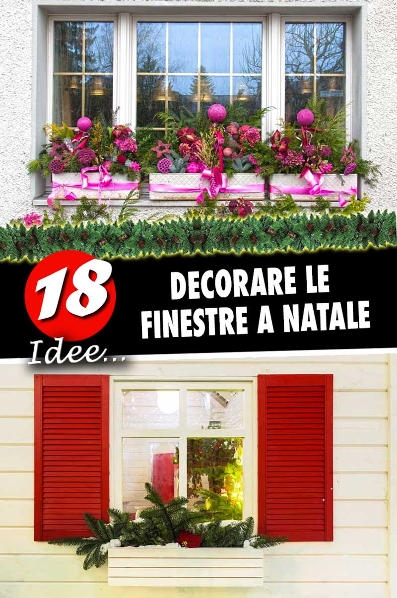 Idee Per Feste Di Natale.Le Piu Belle Idee Fai Da Te Per Decorare Le Finestre A Natale Ispiratevi