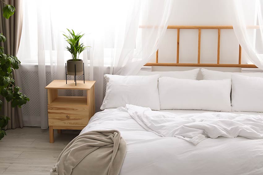 Fdit Tenda Oscurante Per Camera Da Letto, Grigio, Tessuto Poliestere