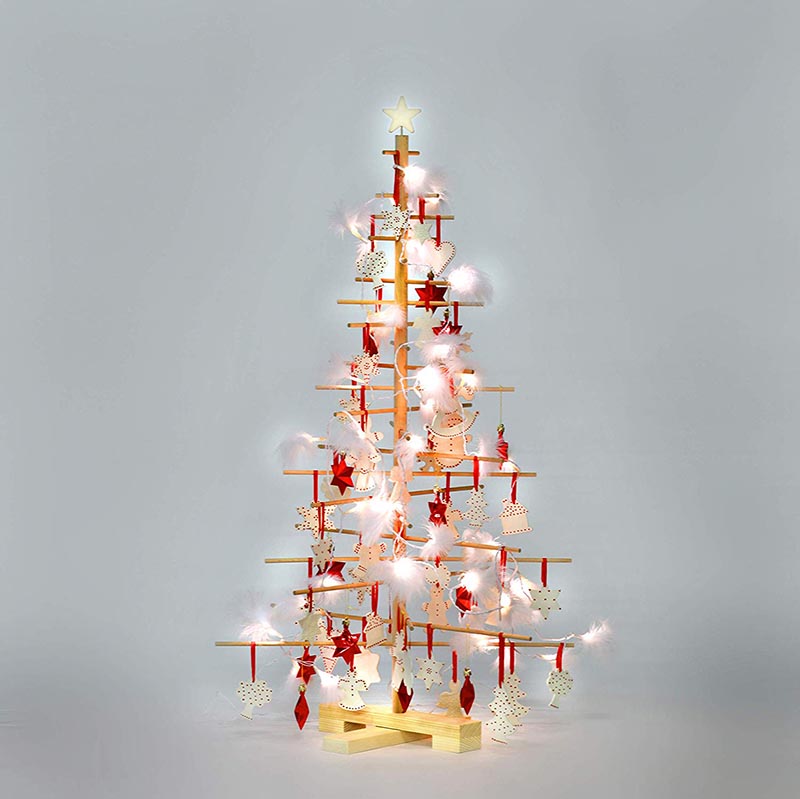 colore: Bianco Decorazione natalizia per albero di Natale 10 m Veylin 