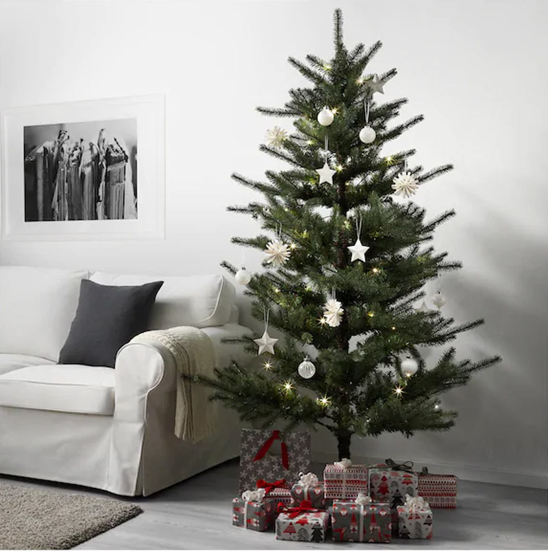 Albero Di Natale Da Muro Ikea.Ikea Natale I Piu Belli Addobbi Per La Casa Ispiratevi