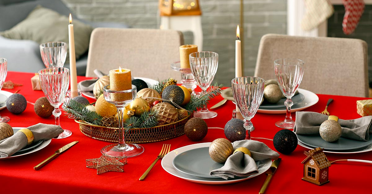 Elegante Centrotavola Natalizi Design Moderno.Come Addobbare La Tavola Di Natale La Risposta Con 40 Splendide Idee