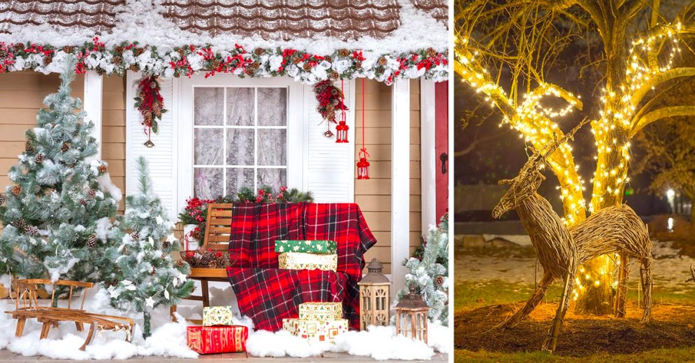 Decorazioni Natalizie Per Esterno Fai Da Te.Addobbi Natalizi Per Esterno 20 Idee Per Un Natale Magico