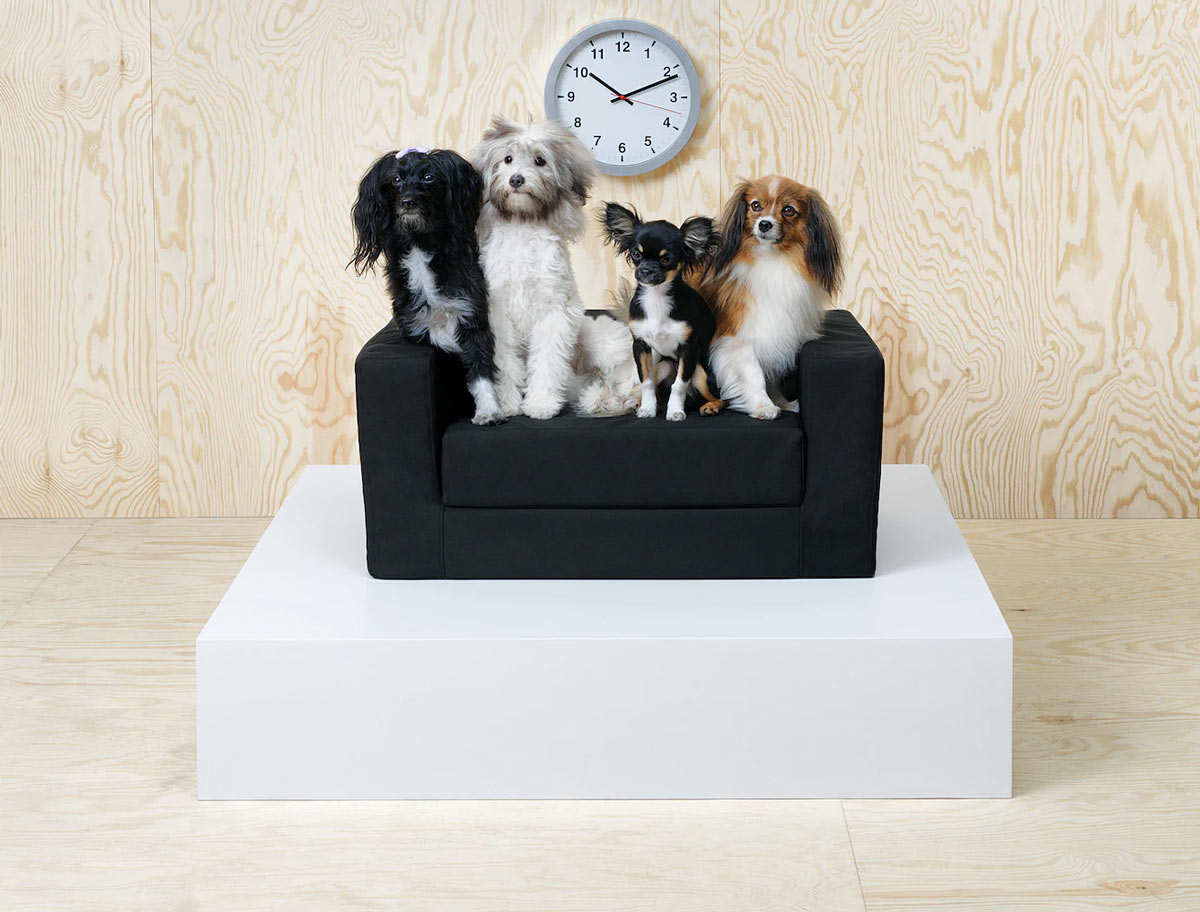 cuccia per cani IKEA a forma di divano