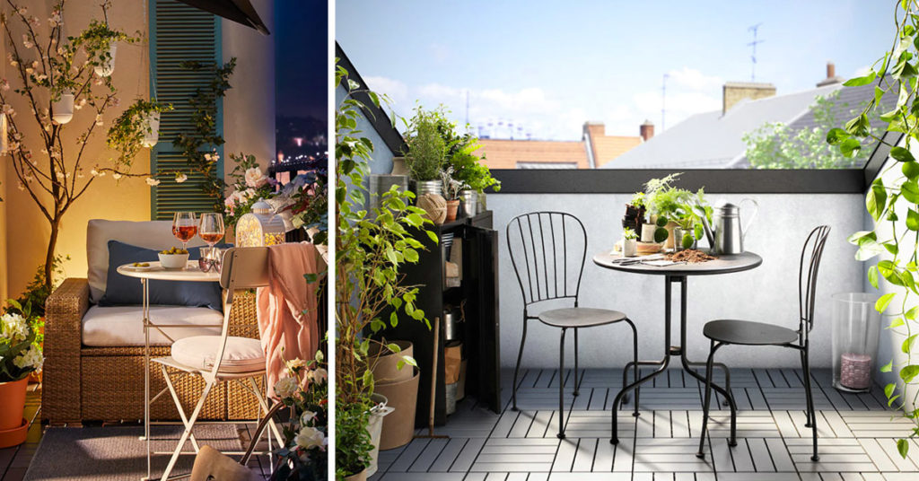 Arredare il terrazzo con Ikea! 15 ispirazioni per il 2020...