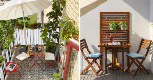 13 soluzioni Ikea per il balcone piccolo! Ispiratevi arredare un balcone piccolo con IKEA