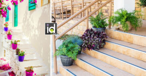 Decorare le scale esterne con vasi di fiori! 13 idee per ispirarsi Decorare le scale esterne con vasi di fiori