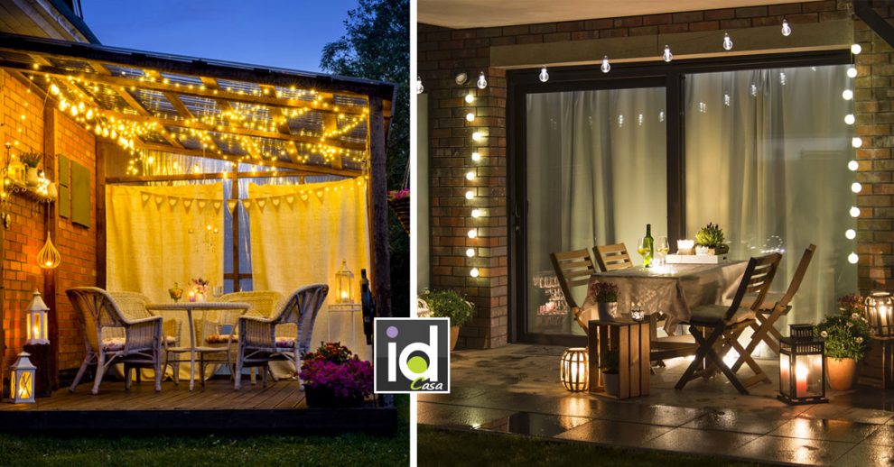 13 Idee Creative Per Decorare Gli Esterni Con Le Luci Ispiratevi