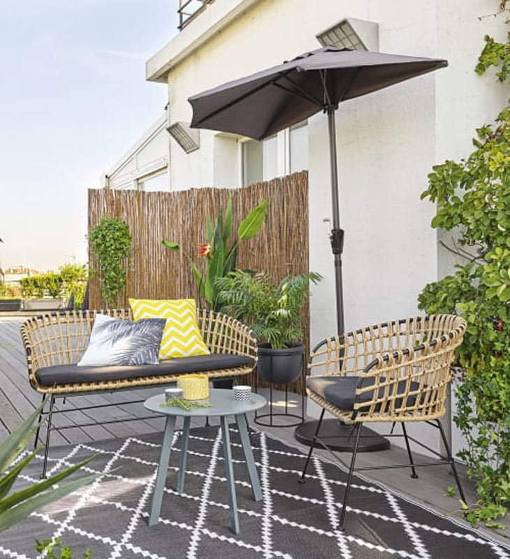 Arredare il patio con Maisons du Monde.