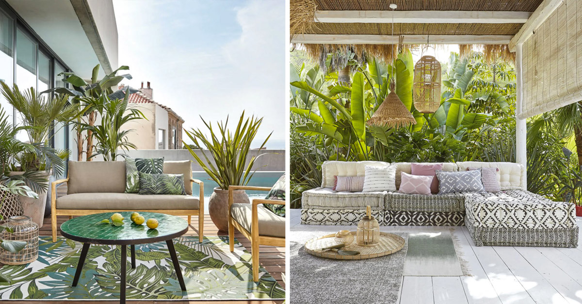 Arredare il patio con Maisons du Monde.