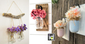 Decorazioni da parete in stile rustico riciclando barattoli di vetro! 13 idee Decorazioni da parete in stile rustico riciclando barattoli di vetro