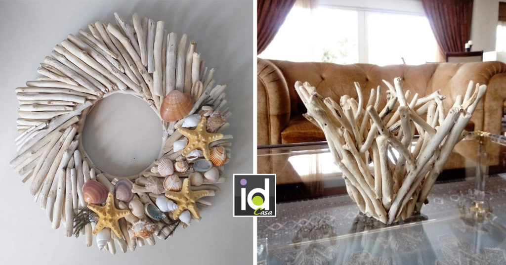 13 splendide creazioni fai da te con legno di mare! Ispiratevi